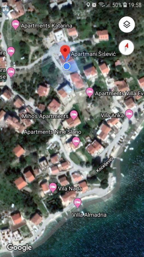 Apartments Sisevic - Comfort Apartments With Balconies And Sea View Slano Exterior foto